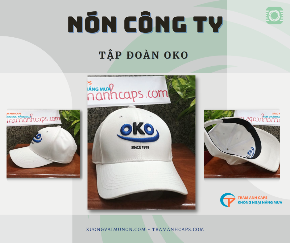 Mũ nón du lịch công ty OKO