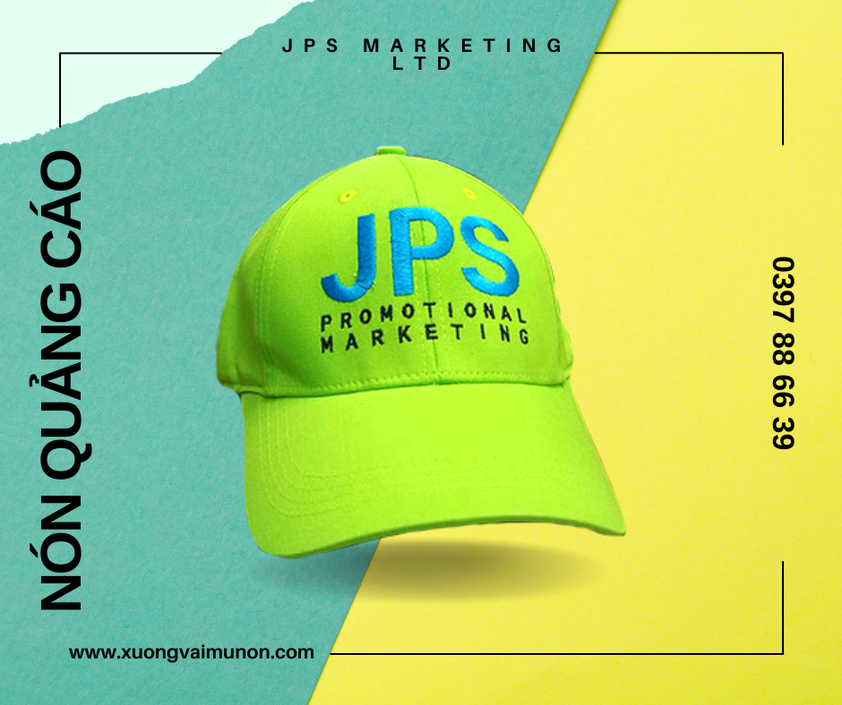 Thiết kế mũ nón quảng cáo JPS LTD