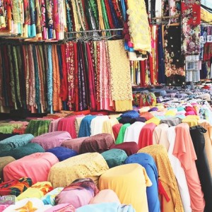 Five famous markets specialize in trading clothing raw materials in Ho Chi Minh City
