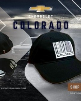 Nón quảng cáo - Chevrolet COLORADO