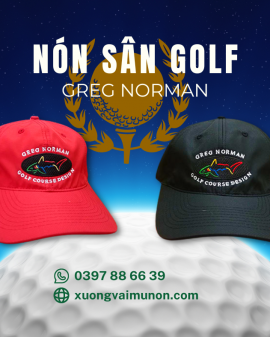 Nón thể thao - Công ty thiết kế sân Golf Greg Norman
