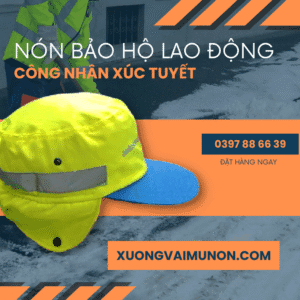 Safety hat - Snow shovel workers