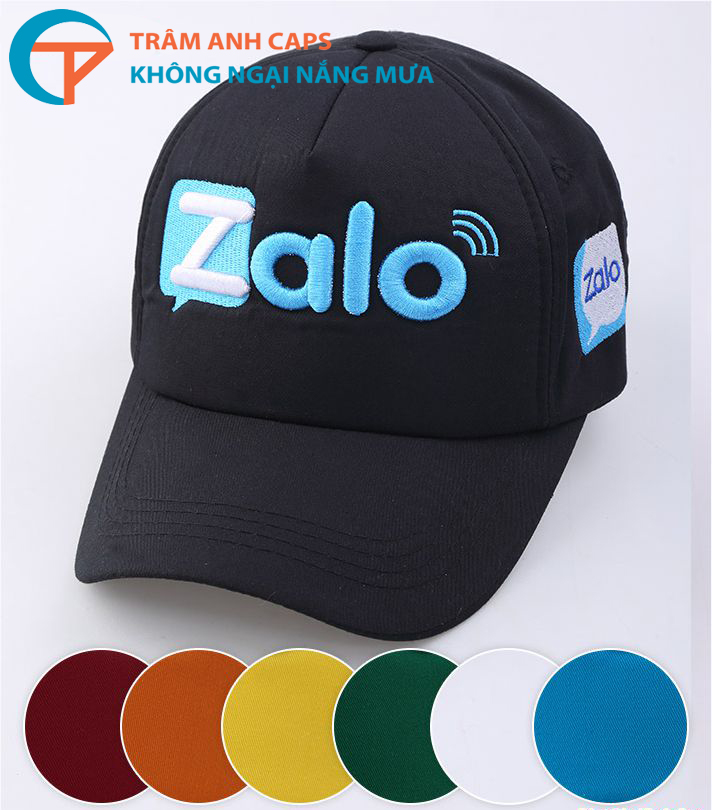 nón quảng cáo zalo