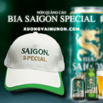 Mũ nón Quảng Cáo Bia Saigon special