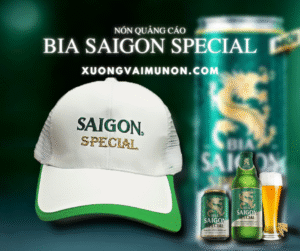 Mũ nón Quảng Cáo Bia Saigon special