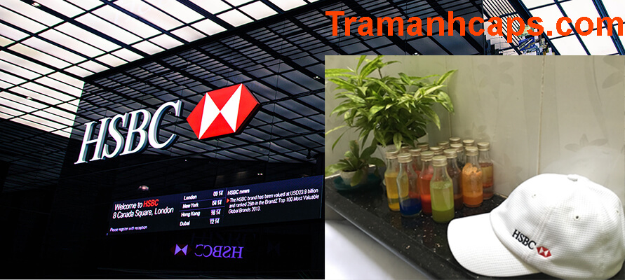 mũ nón lưỡi trai HSBC