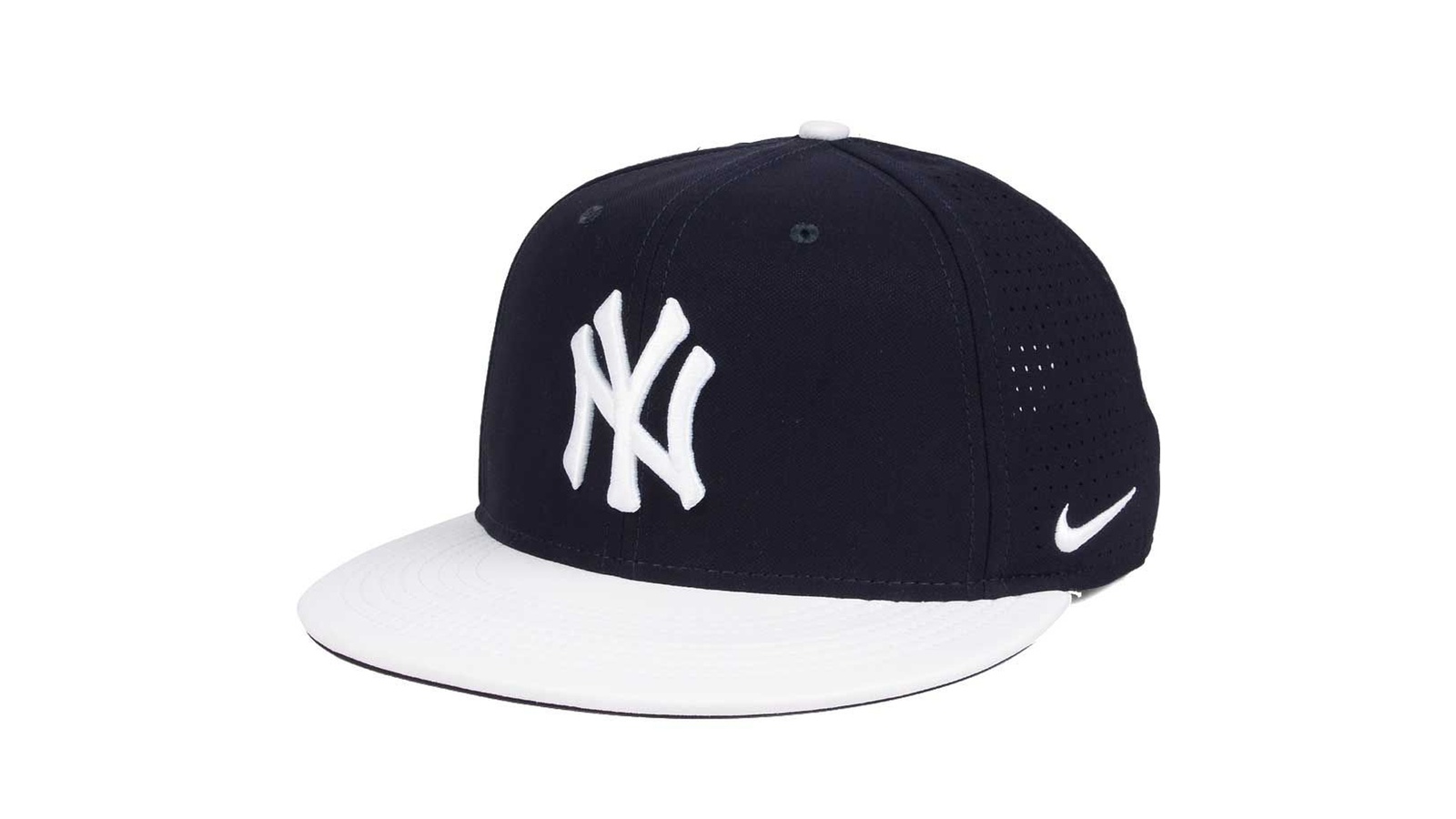 Finished high-crown flat brim snapback cap with raised 3D puff embroidery produced by Tram Anh Caps